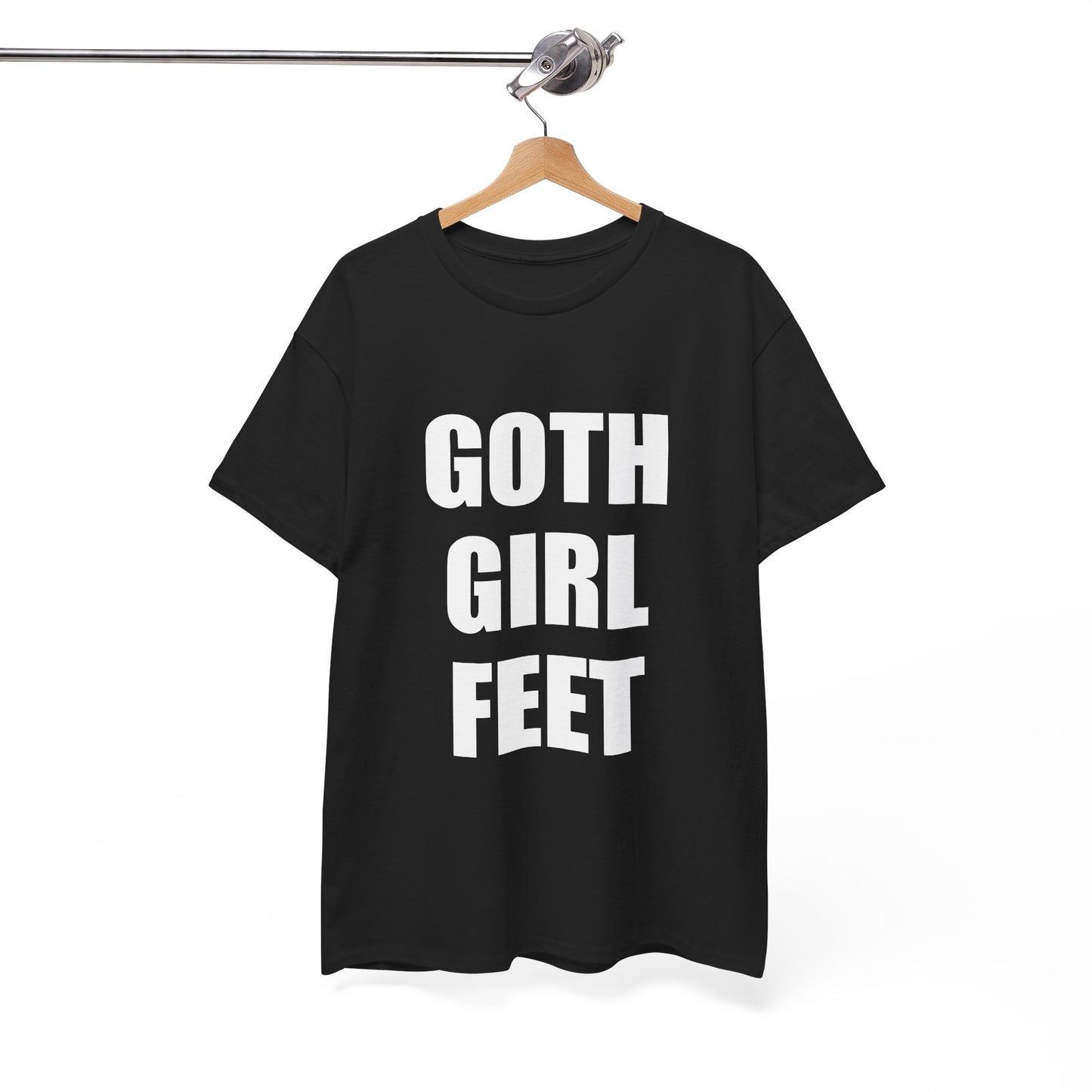 GOTH GIRL FEET T-SHIRT
